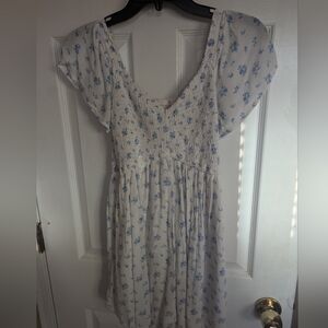 Hollister Blue Floral Dress